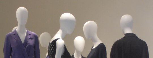Photograph of display dummies